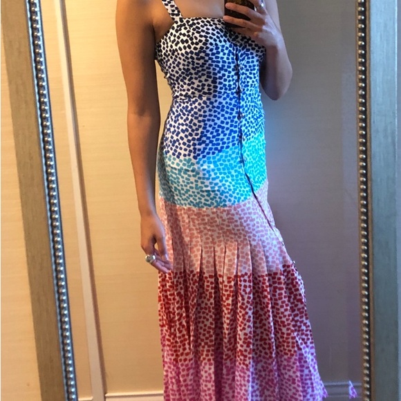 Saloni Rainbow Ombré Gradient Karen Dress - Picture 6 of 6